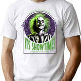 It'S Showtime T-Shirt for Men & Women, T-Shirts Graphic Tee - White