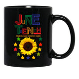 It'S The Juneteenth For Me Free-Ish Since 1865 Independence Black Coffee Mug - Black