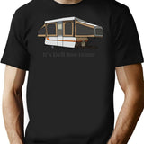 Its Dell Boo To Me T-Shirt - Retro Graphic Tee for Men & Women - Black