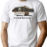 Its Dell Boo To Me T-Shirt - Retro Graphic Tee for Men & Women - White