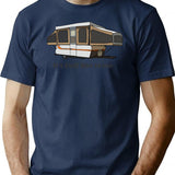 Its Dell Boo To Me T-Shirt - Retro Graphic Tee for Men & Women - Navy
