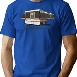 Its Dell Boo To Me T-Shirt - Retro Graphic Tee for Men & Women - Blue