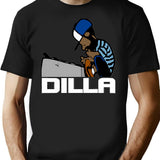 J Dilla Classic T-Shirt - Retro Graphic Tee for Men & Women - Black