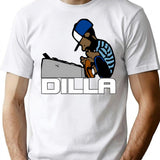 J Dilla Classic T-Shirt - Retro Graphic Tee for Men & Women - White