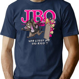 J.b.o Bands Art Funny T-Shirt - Sarcastic Humor Graphic Tee - Navy