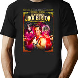 Jack Burton French Movie Poster Dks T-Shirt for Men & Women, T-Shirts Graphic Tee - Black