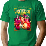 Jack Burton French Movie Poster Dks T-Shirt for Men & Women, T-Shirts Graphic Tee - Green