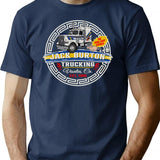 Jack Burton Pork Chop Express Circle T-Shirt for Men & Women, T-Shirts Graphic Tee - Navy