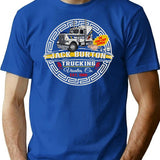 Jack Burton Pork Chop Express Circle T-Shirt for Men & Women, T-Shirts Graphic Tee - Blue