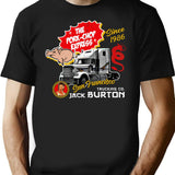 Jack Burton Pork Chop Express Trucking T-Shirt for Men & Women, T-Shirts Graphic Tee - Black