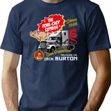 Jack Burton Pork Chop Express Trucking T-Shirt for Men & Women, T-Shirts Graphic Tee - Navy