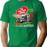 Jack Burton Pork Chop Express Trucking T-Shirt for Men & Women, T-Shirts Graphic Tee - Green