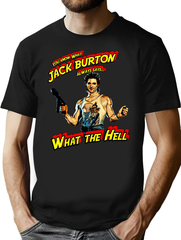 Jack Burton T-Shirt for Men & Women, T-Shirts Graphic Tee - Black