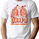 Jack'S Caretaker Service T-Shirt for Men & Women, T-Shirts Graphic Tee - White