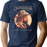Jackie Daytona 90S T-Shirt for Men & Women, T-Shirts Graphic Tee - Navy