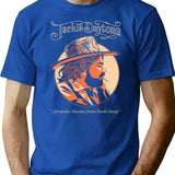 Jackie Daytona 90S T-Shirt for Men & Women, T-Shirts Graphic Tee - Blue