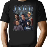 Jake Peralta - Brooklyn Nine Nine Bootleg Vintage 90s T-Shirt - Black