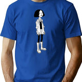 Jane Lane (1) T-Shirt - Retro Graphic Tee for Men & Women - Blue