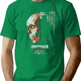 Japanese Evil Dead Worn Poster T-Shirt for Men & Women, T-Shirts Graphic Tee - Green