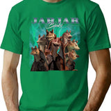 Jar Jar Retro Tribute T-Shirt - Green