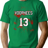 Jason Voorhees Jersey T-Shirt for Men & Women, T-Shirts Graphic Tee - Green