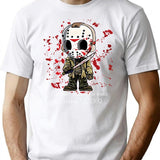 Jason Wearing A Mask Since 1980 T-Shirt for Men & Women, T-Shirts Graphic Tee - White
