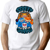Jawsome T-Shirt - Retro Graphic Tee for Men & Women - White
