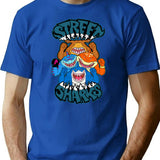 Jawsome T-Shirt - Retro Graphic Tee for Men & Women - Blue