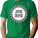Jeepers Creepers T-Shirt - Retro Graphic Tee for Men & Women - Green