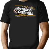 Jefferson Cleaners (1) T-Shirt - Retro Graphic Tee for Men & Women - Black