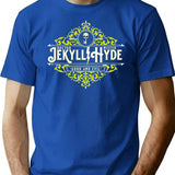 Jekyll And Hyde T-Shirt for Men & Women, T-Shirts Graphic Tee - Blue
