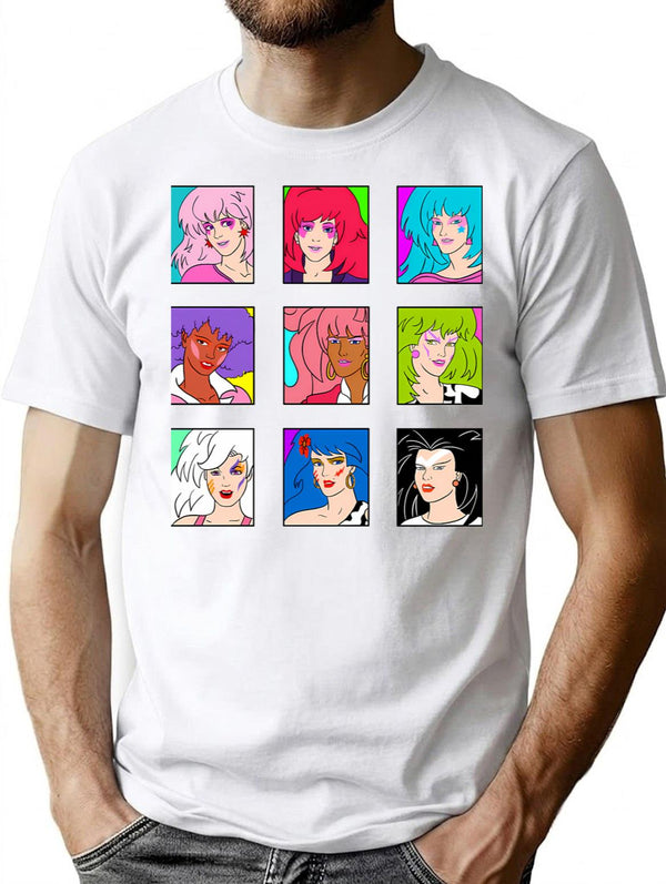 Jem And The Holograms Essential T-Shirt - Retro Graphic Tee for Men & Women - White