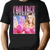 Jennifer Coolidge Vintage Retro 90s Style Inspired Graphic36 T-Shirt - Black