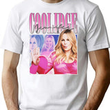Jennifer Coolidge Vintage Retro 90s Style Inspired Graphic36 T-Shirt - White