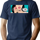 Jennifer'S Body - I Am A God T-Shirt for Men & Women, T-Shirts Graphic Tee - Navy