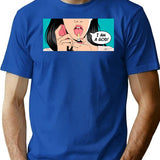 Jennifer'S Body - I Am A God T-Shirt for Men & Women, T-Shirts Graphic Tee - Blue