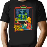 Jenny's New Friends T-Shirt - Retro Graphic Tee for Men & Women - Black