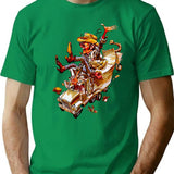 Jerry And The Bandit T-Shirt - Retro Graphic Tee for Men & Women - Green