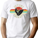 Jet Skiing Jet Ski Therapy Retro Loves Motor Boat T-Shirt - White