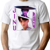 Jinu Saja Kpop Demon Hunters T-Shirt for Men & Women, T-Shirts Graphic Tee - White