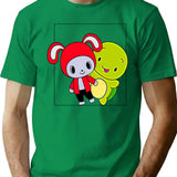 Jj Mikey Maizen T-Shirt - Retro Graphic Tee for Men & Women - Green