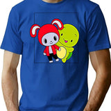Jj Mikey Maizen T-Shirt - Retro Graphic Tee for Men & Women - Blue