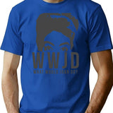 Joan Crawford Wwjd What Would Joan Do Shirts And Mugs T-Shirt - Blue