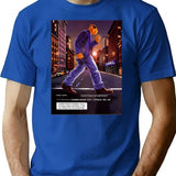 Joe Camel Lone T-Shirt - Retro Graphic Tee for Men & Women - Blue