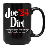 Joe Dirt 24 President Black Coffee Mug - Black