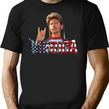 Joe Dirt 4th Of July Merica T-Shirt - Black
