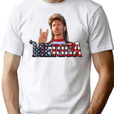 Joe Dirt 4th Of July Merica T-Shirt - White