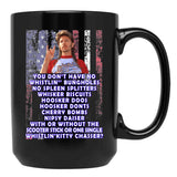 Joe Dirt Firework Stand 4Th Of July Black Coffee Mug - Black