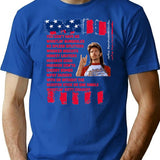 Joe Dirt Joe Dirt Merica Joe Dirt Bleach Fourth Of July 4th Of July Classic T Shirt - Blue