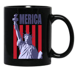 Joe Dirt Merica Funny 4Th Of July Essential Black Coffee Mug - Black